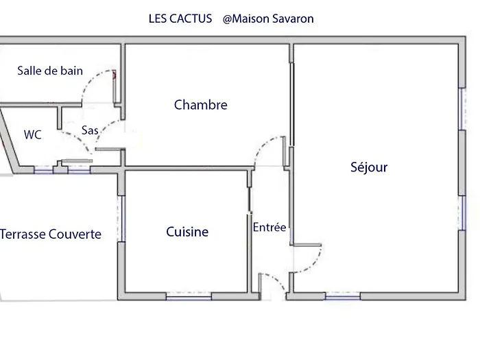 Les Cactus #maisonsavaron - 52m2 - Terrasse * Клермон-Ферран